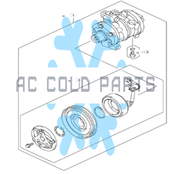 Compresor Suzuki Celerio 1 Generacion