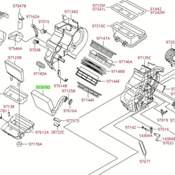Evaporador Kia K2700 4 Generacion