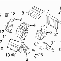 Evaporador Subaru XV GT